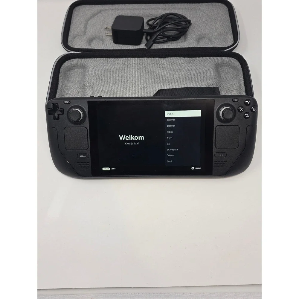 Valve Steam Deck 512GB LCD Handheld Gaming Console Model 1010 W/ Case protector
